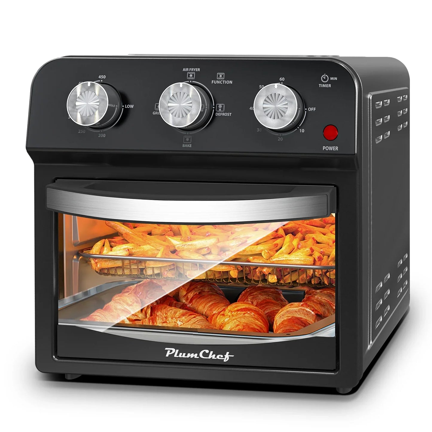 12.5 Qt Air Fryer With Advanced Multi-Function Cooking Grill.